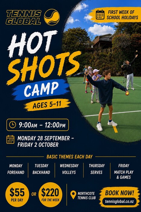 Tennis Global Hot Shots Camp