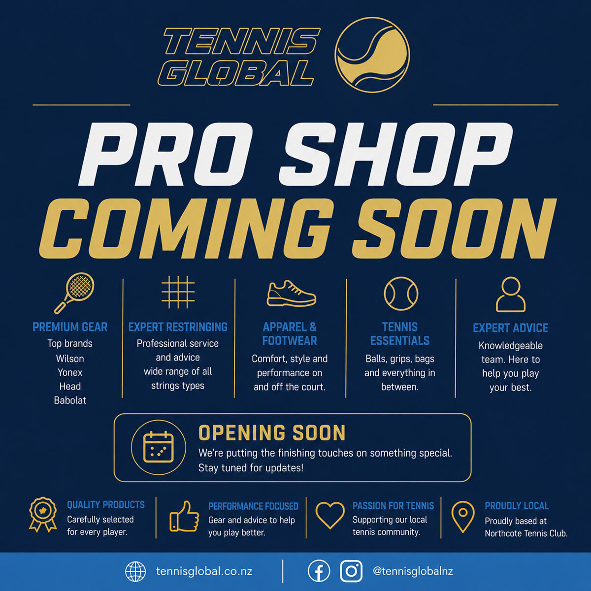 Tennis Pro Shop Northcote